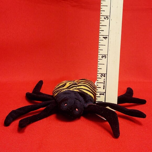 Ty Beanie Babies Spinner The Spider 1997 Plush Stuffed Animal - Picture 9 of 10